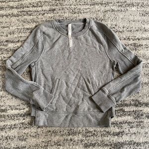 lululemon grey sweatshirt